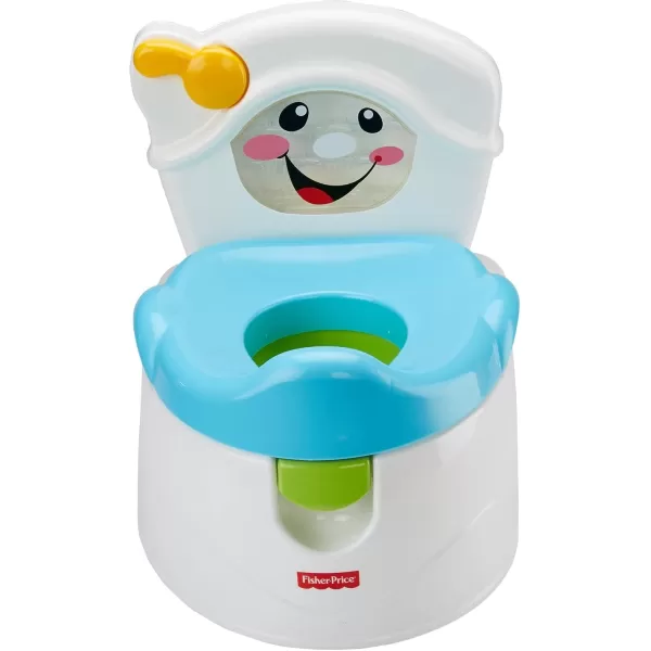 FisherPrice Toddler Toilet 3in1 Puppy Perfection Potty Training Seat and Step Stool with Removable RingLearntoFlush Potty