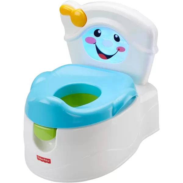 FisherPrice Toddler Toilet 3in1 Puppy Perfection Potty Training Seat and Step Stool with Removable RingLearntoFlush Potty