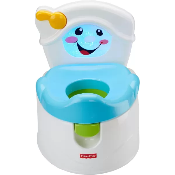 FisherPrice Toddler Toilet 3in1 Puppy Perfection Potty Training Seat and Step Stool with Removable RingLearntoFlush Potty