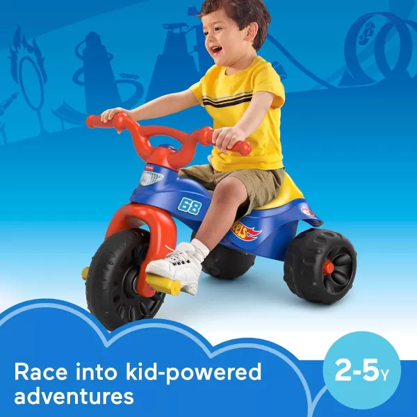 FisherPrice Toddler Tricycle Blaze and the Monster Machines Tough Trike Bike Outdoor Toy with Storage for Preschool Kids Ages 2 YearsHot Wheels