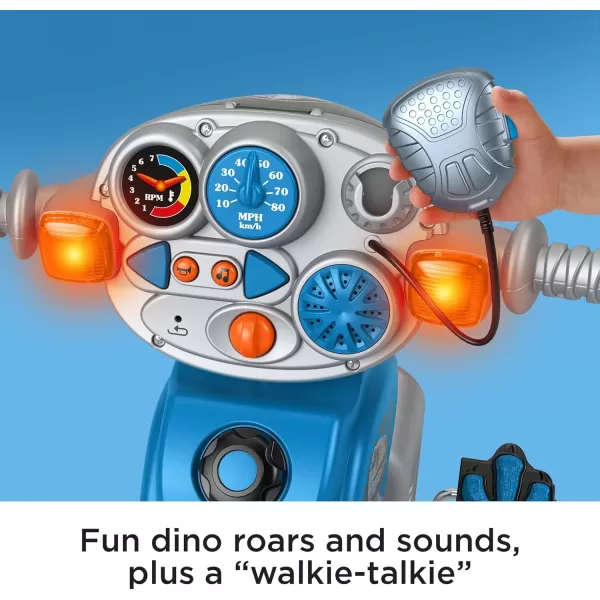 FisherPrice Toddler Tricycle Jurassic World Lights ampamp Sounds Trike Dinosaur Toy Bike with Storage for Outdoor Play Kids Ages 2 YearsJurassic Park