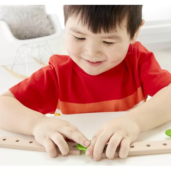 FisherPrice Wooden Building Toy Wonder Makers Design System Build It Out Track Expansion Set 25 Wood Pieces for Preschool Kids Ages 3 Years