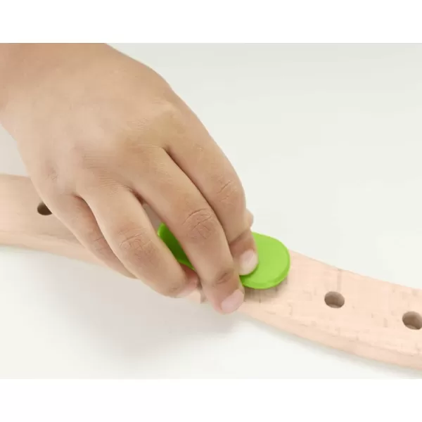 FisherPrice Wooden Building Toy Wonder Makers Design System Build It Out Track Expansion Set 25 Wood Pieces for Preschool Kids Ages 3 Years