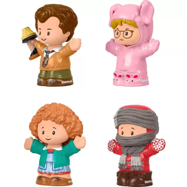 Little People Collector A Christmas Story Movie Special Edition Figure Set for Adults ampamp Fans in Display Box