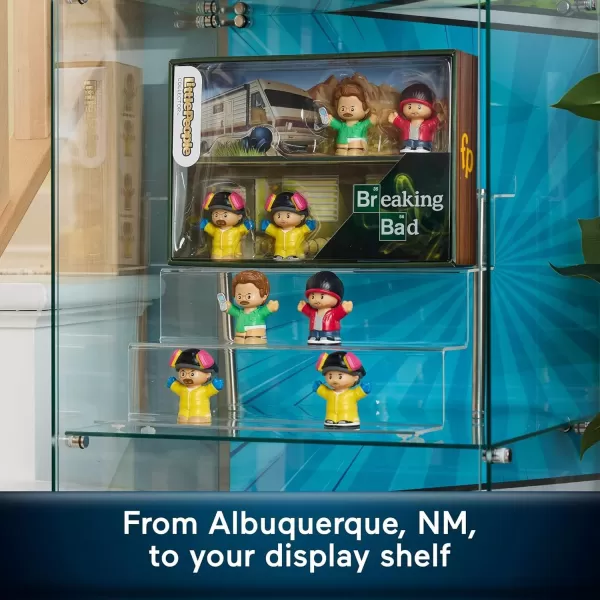 Little People Collector Breaking Bad TV Show Special Edition Figure Set in Display Box for Adults ampamp Fans