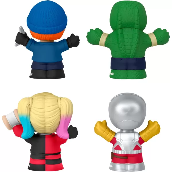 Little People Collector DC Suicide Squad Special Edition Set for Adults ampamp Fans 4 Figures in Display Package