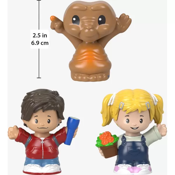 Little People Collector ET The ExtraTerrestrial Movie Special Edition Set for Adults ampamp Fans 3 Figures in Display Package