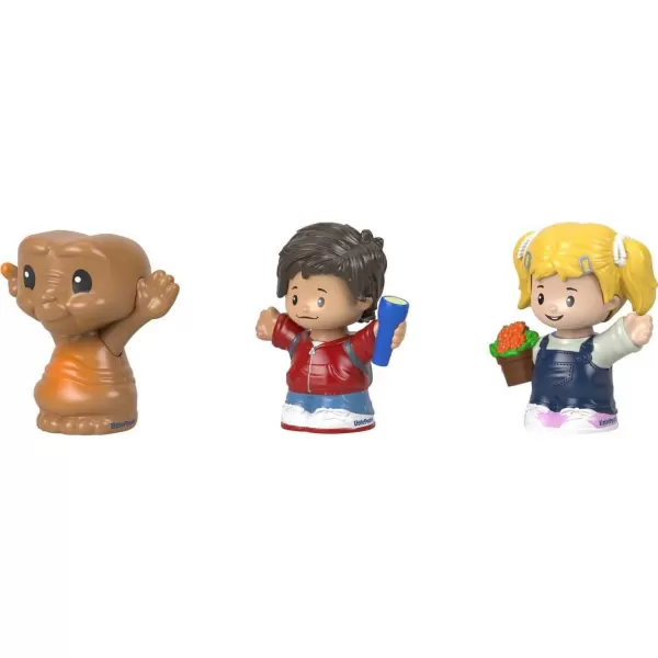 Little People Collector ET The ExtraTerrestrial Movie Special Edition Set for Adults ampamp Fans 3 Figures in Display Package