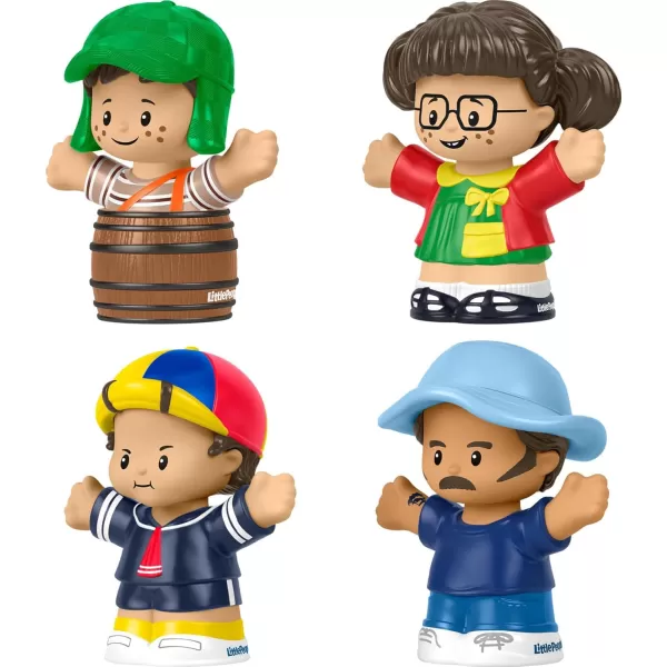 Little People Collector El Chavo Del Ocho TV Series Special Edition Set for Adults ampamp Fans 4 Figures in Display Package