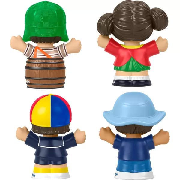 Little People Collector El Chavo Del Ocho TV Series Special Edition Set for Adults ampamp Fans 4 Figures in Display Package