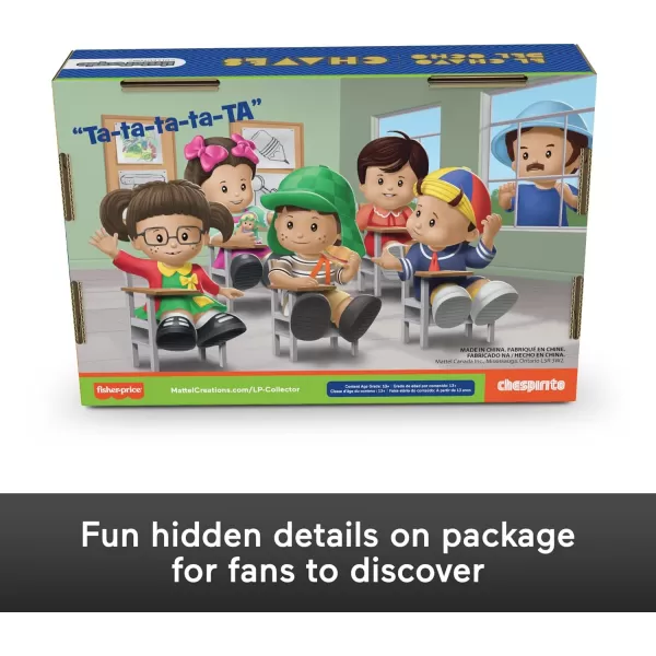 Little People Collector El Chavo Del Ocho TV Series Special Edition Set for Adults ampamp Fans 4 Figures in Display Package