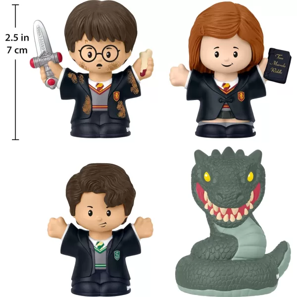 Little People Collector Harry Potter and The Prisoner of Azkaban Movie Special Edition Set for Adults ampamp Fans 4 FiguresChamber of Secrets