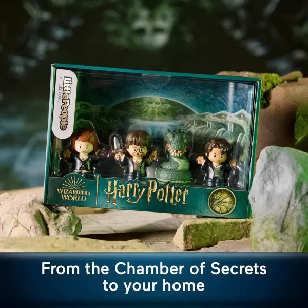 Little People Collector Harry Potter and The Prisoner of Azkaban Movie Special Edition Set for Adults ampamp Fans 4 FiguresChamber of Secrets