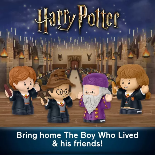 Little People Collector Harry Potter and The Prisoner of Azkaban Movie Special Edition Set for Adults ampamp Fans 4 FiguresSorcerers Stone
