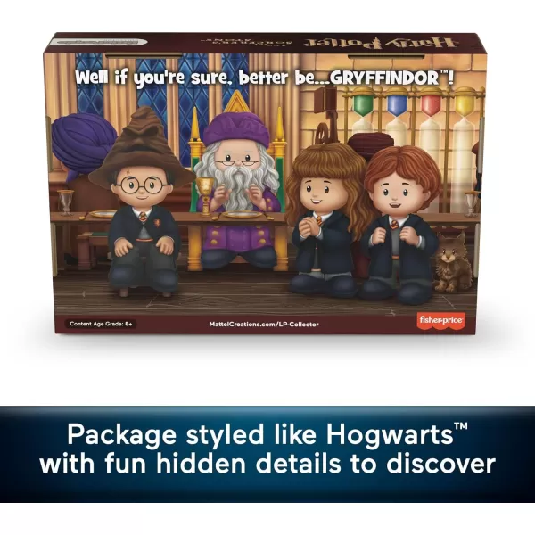 Little People Collector Harry Potter and The Prisoner of Azkaban Movie Special Edition Set for Adults ampamp Fans 4 FiguresSorcerers Stone