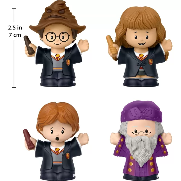 Little People Collector Harry Potter and The Prisoner of Azkaban Movie Special Edition Set for Adults ampamp Fans 4 FiguresSorcerers Stone
