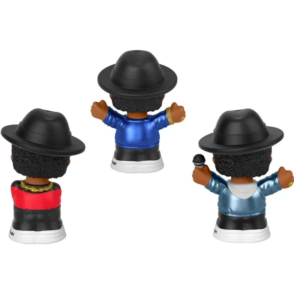Little People Collector Run DMC Special Edition Set 3 Figures for Adults ampamp Hip Hop Fans in Display Box