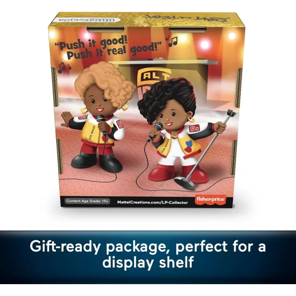 Little People Collector SaltNPepa Special Edition Set for Adults ampamp Hip Hop Fans Cheryl James ampamp Sandra Denton Figures in Display Package