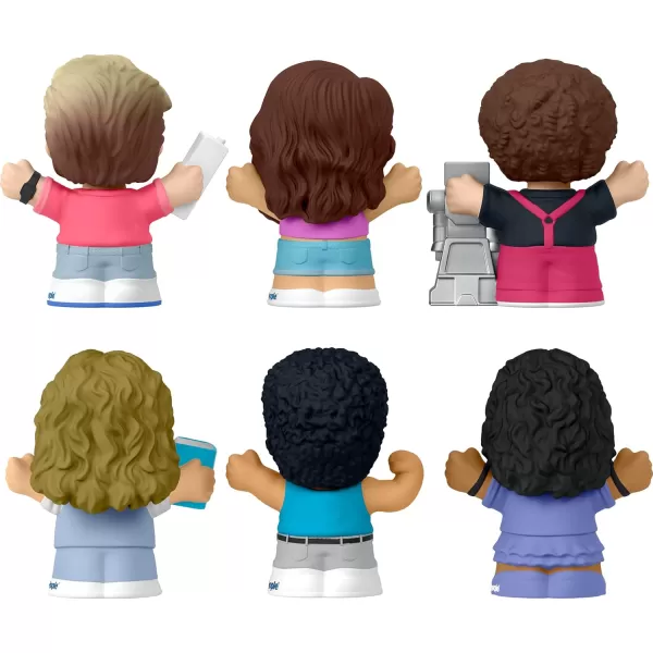 Little People Collector Saved by The Bell Special Edition Set 6 Figures for Adults ampamp Fans in a Display Package
