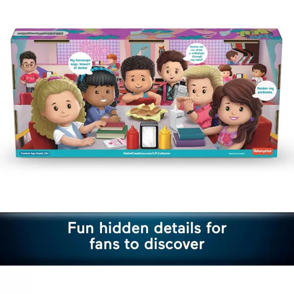 Little People Collector Saved by The Bell Special Edition Set 6 Figures for Adults ampamp Fans in a Display Package