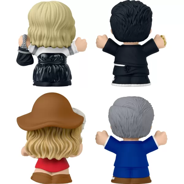 Little People Collector Schitts Creek TV Series Special Edition Set for Adults ampamp Fans 4 Figures in Display Package