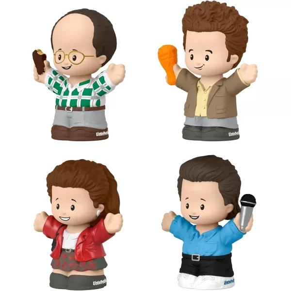 Little People Collector Seinfeld TV Series Special Edition Figure Set 4 Characters for Adults ampamp Fans in a Display Box