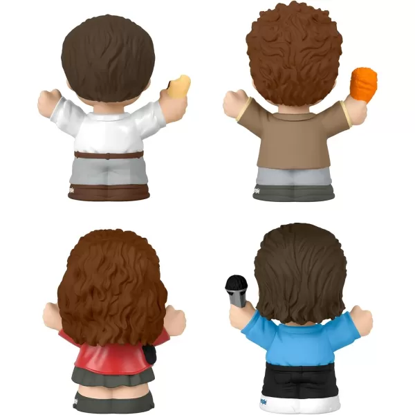 Little People Collector Seinfeld TV Series Special Edition Figure Set 4 Characters for Adults ampamp Fans in a Display Box