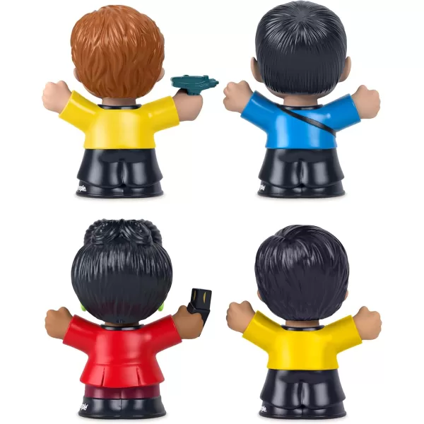 Little People Collector Star Trek TV Series Special Edition Set for Adults ampamp Fans 4 Figures in Display Package