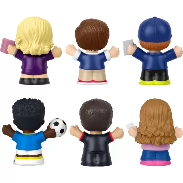 Little People Collector Ted Lasso Series Special Edition Set for Adults ampamp Fans 6 Figures in Display Package