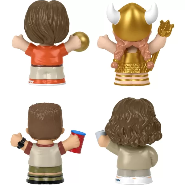 Little People Collector The Big Lebowski Movie Special Edition Set 4 Figures for Adults ampamp Fans in a Display Box