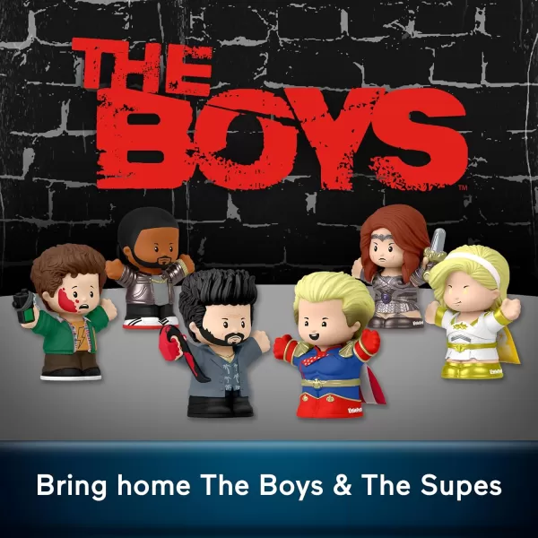 Little People Collector The Boys Special Edition Set with Character Figures in a Display Box for Adults ampamp Fans 6 Figures