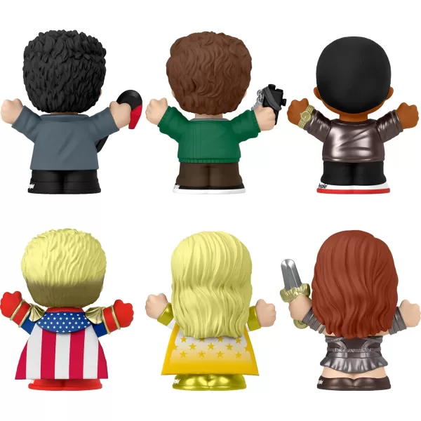 Little People Collector The Boys Special Edition Set with Character Figures in a Display Box for Adults ampamp Fans 6 Figures