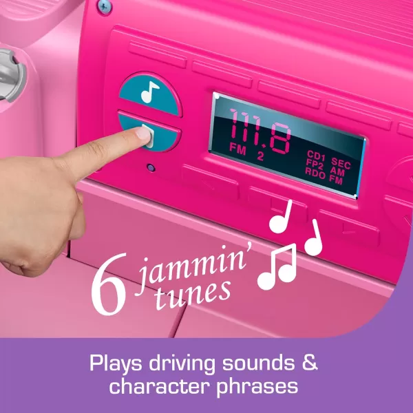 Power Wheels Disney Princess Jeep Wrangler RideOn Battery Powered Vehicle with Sounds ampamp Phrases for Preschool Kids Ages 3 YearsDisney Princess Jeep