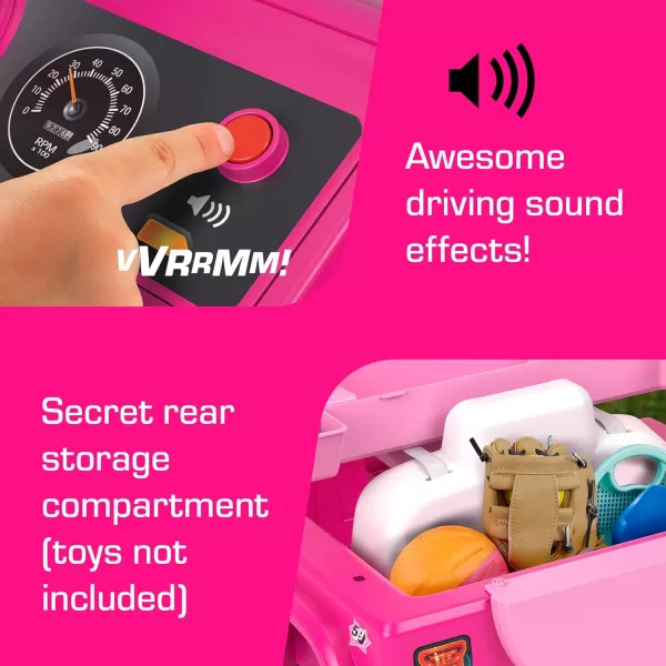 Power Wheels Jeep Wrangler Toddler RideOn Toy with Driving Sounds MultiTerrain Traction Seats 1 Red Ages 2 YearsBarbie Jeep