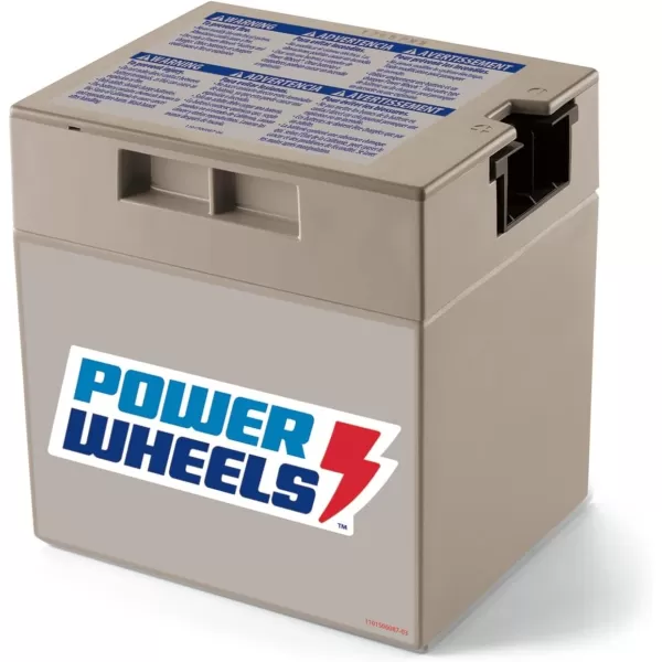Power Wheels RideOn Toy Replacement Battery 12Volt 12Ah Rechargeable for Preschool VehiclesOld Edition