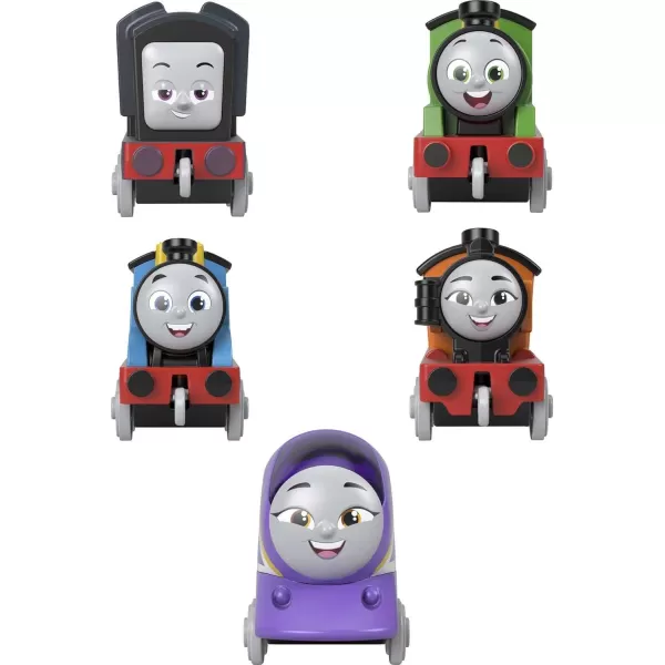 THOMAS ampamp FRIENDS Diecast Toy Trains Adventures Engines Pack Set of 5 PushAlong Vehicles for Preschool Pretend Play Kids Ages 3 Years