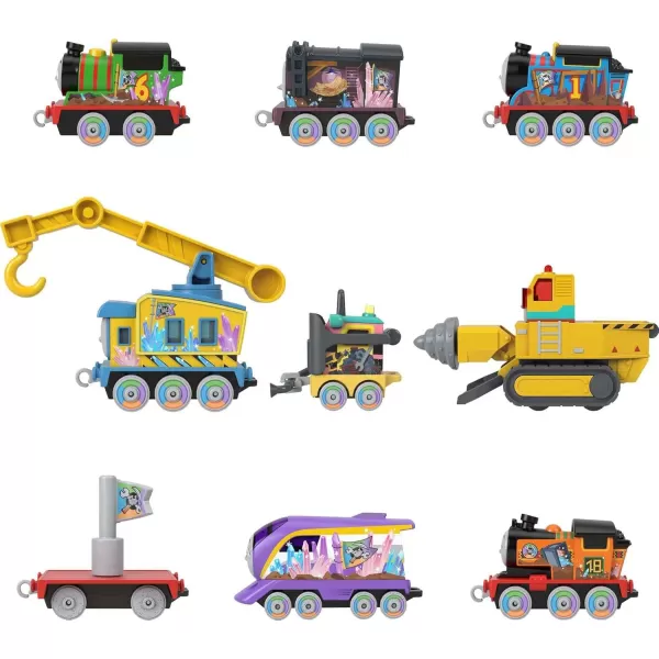 Thomas ampamp Friends Diecast Toy Train Set Mystery of Lookout Mountain Track Playset with 7 PushAlong Engines for Pretend Play Kids Ages 3 Years