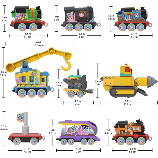 Thomas ampamp Friends Diecast Toy Train Set Mystery of Lookout Mountain Track Playset with 7 PushAlong Engines for Pretend Play Kids Ages 3 Years