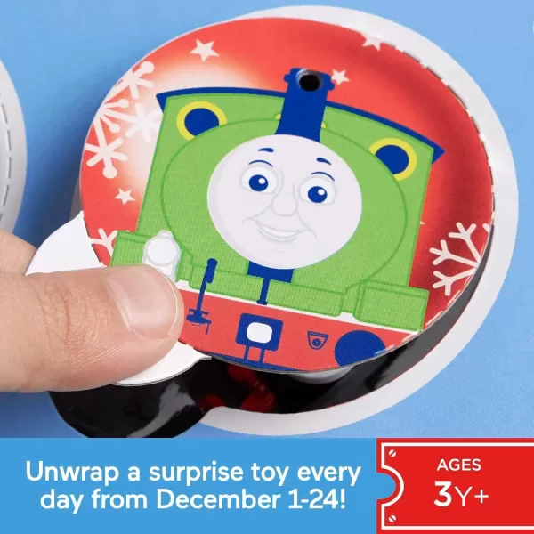 Thomas ampamp Friends MINIS Advent Calendar 2023 Christmas 24 Miniature Toy Trains and Vehicles for Preschool Kids Ages 3 Years2023