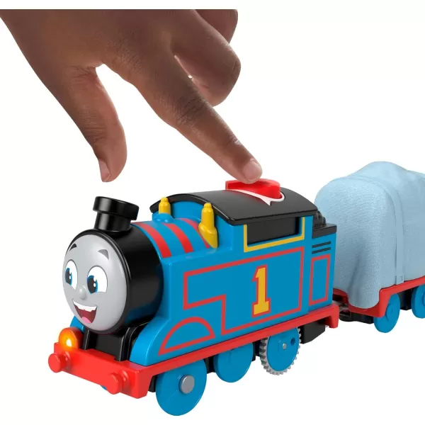 Thomas ampamp Friends Motorized Toy Train Talking Percy Engine with Sounds Phrases ampamp Harold Helicopter for Preschool Pretend Play Kids Ages 3 YearsThomas