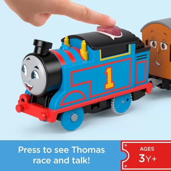 Thomas ampamp Friends Motorized Toy Train Talking Percy Engine with Sounds Phrases ampamp Harold Helicopter for Preschool Pretend Play Kids Ages 3 YearsAnnie  Clarabel