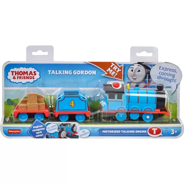 Thomas ampamp Friends Motorized Toy Train Talking Percy Engine with Sounds Phrases ampamp Harold Helicopter for Preschool Pretend Play Kids Ages 3 YearsGordon