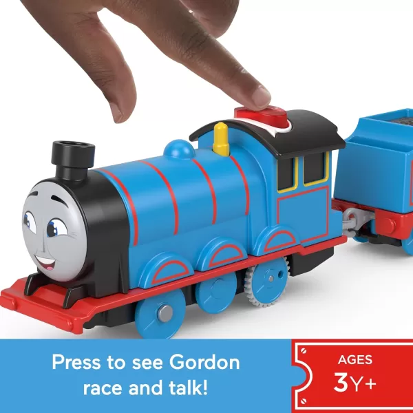 Thomas ampamp Friends Motorized Toy Train Talking Percy Engine with Sounds Phrases ampamp Harold Helicopter for Preschool Pretend Play Kids Ages 3 YearsGordon