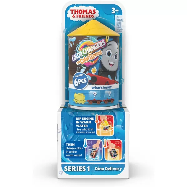 Thomas ampamp Friends Mystery Toy Trains Collection Color Reveal Engines with ColorChanging Action ampamp Cargo for Kids Ages 3 Years Each Sold Separately