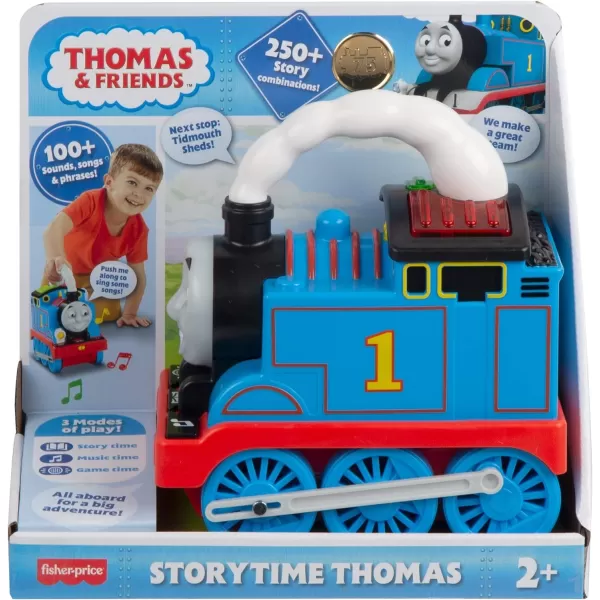 Thomas ampamp Friends Toddler Toy Train Storytime Thomas with Lights Music Games ampamp Interactive Stories for Preschool Kids Ages 2 Years