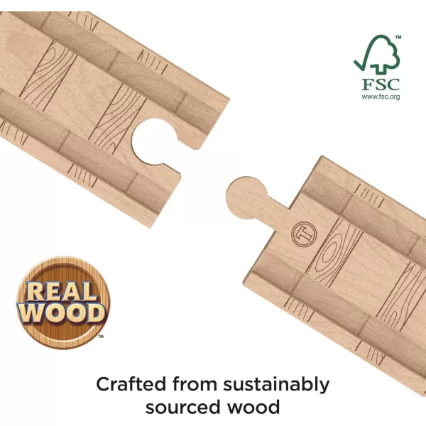Thomas ampamp Friends Wooden Railway Toy Track Set Expansion Clackety Track Pack 22 Wood Pieces for Preschool Kids Ages 3 Years Amazon Exclusive