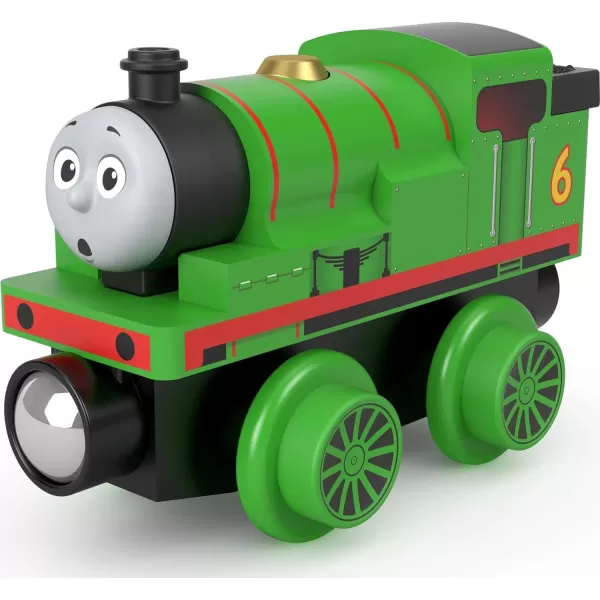 Thomas ampamp Friends Wooden Railway Toy Train Percy PushAlong Wood Engine for Toddlers ampamp Preschool Kids Ages 2 Years Amazon Exclusive