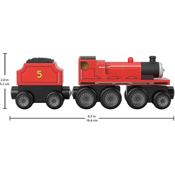 Thomas ampamp Friends Wooden Railway Toy Train Rebecca PushAlong Wood Engine ampamp Coal Car for Toddlers ampamp Preschool Kids Ages 2 Years Amazon ExclusiveJames