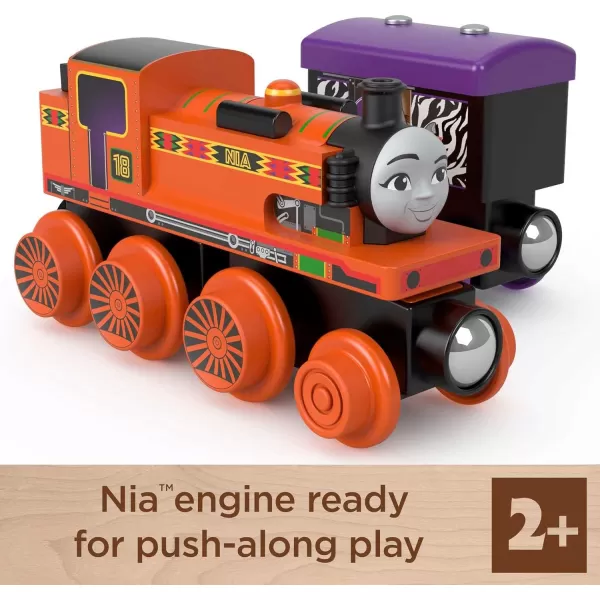 Thomas ampamp Friends Wooden Railway Toy Train Rebecca PushAlong Wood Engine ampamp Coal Car for Toddlers ampamp Preschool Kids Ages 2 Years Amazon ExclusiveNia