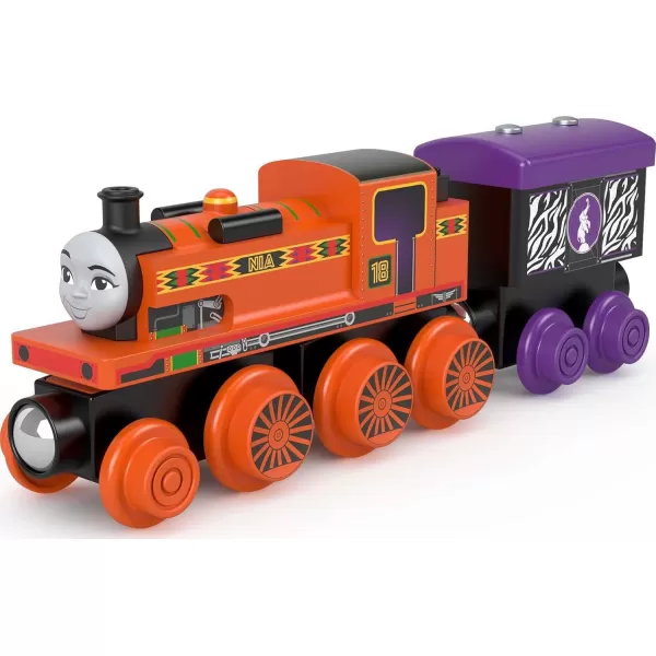 Thomas ampamp Friends Wooden Railway Toy Train Rebecca PushAlong Wood Engine ampamp Coal Car for Toddlers ampamp Preschool Kids Ages 2 Years Amazon ExclusiveNia